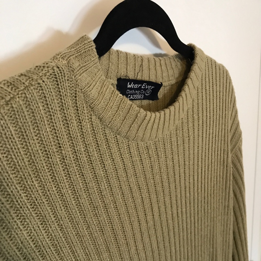 Vintage Long Sleeve Knit Sweater